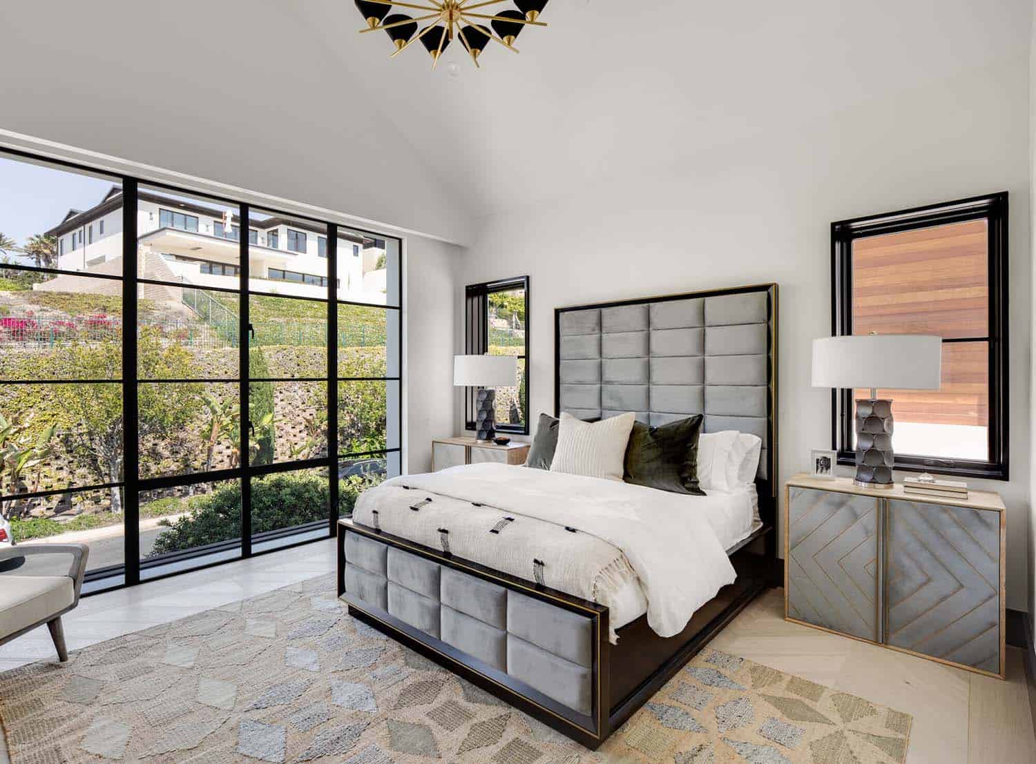 coastal contemporary bedroom 