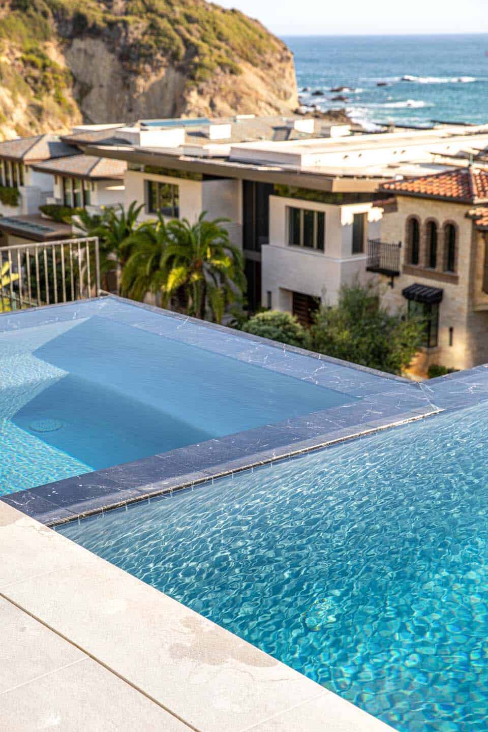 coastal contemporary swimming pool