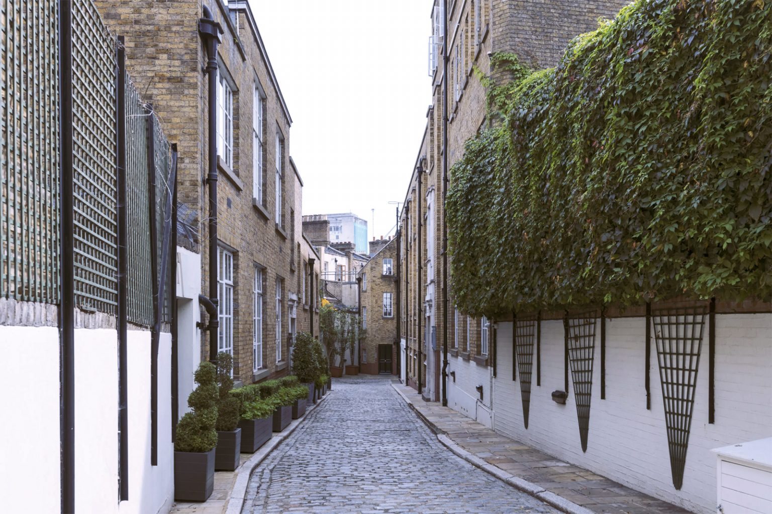 rue pavée Londres